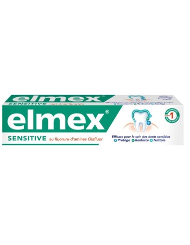 elmex dentifricio 75ml - sensitive - tripla protezione: tuttocasashop.live: igiene e cura della persona