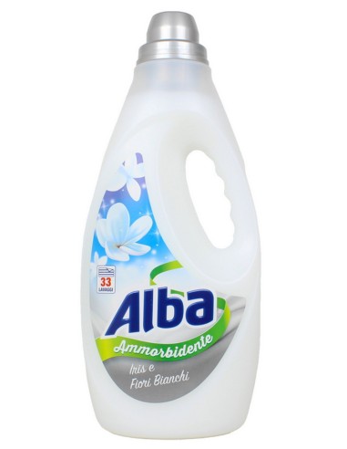 alba ammorbidente per bucato - 33 lavaggi - 1850ml - iris e fiori bianchi: tuttocasashop.live: prodotti per bucato e tessuti