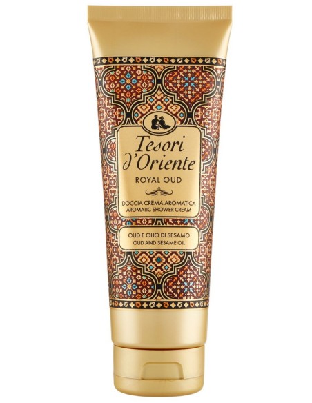 tesori d'oriente doccia schiuma - 250ml - royal oud: tuttocasashop.live: igiene e cura della persona