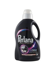 perlana renew detersivo per bucato - 1400ml 28 lavaggi - capi scuri o neri: tuttocasashop.live: prodotti per bucato e tessuti