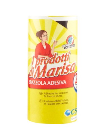 csc spazzola adesiva a rullo 24 fogli - per indumenti poltrone tessuti ecc.: tuttocasashop.live: pulizia e cura della casa