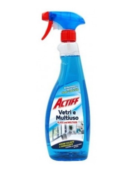 actiff vetri e multiuso - 750ml - detergente multisuperfici: tuttocasashop.live: pulizia e cura della casa