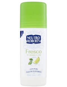 neutro roberts deodorante stick 40ml - fresco - te' verde & lime: tuttocasashop.live: igiene e cura della persona