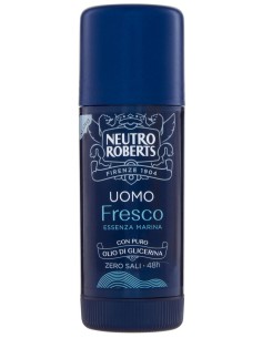 neutro roberts deodorante stick 40ml - uomo - fresco 48h: tuttocasashop.live: igiene e cura della persona