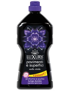 luxury detergente liquido per pavimenti - 1250ml - viola: tuttocasashop.live: pulizia e cura della casa