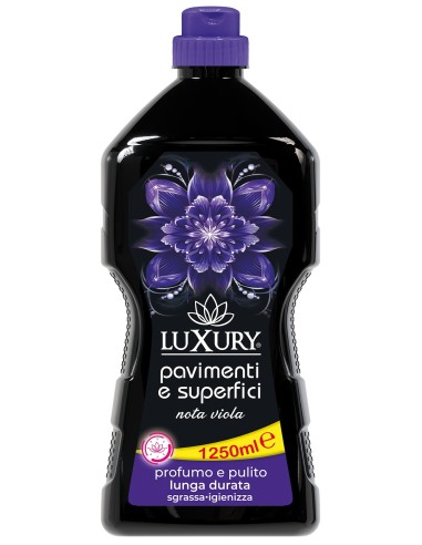 luxury detergente liquido per pavimenti - 1250ml - viola: tuttocasashop.live: pulizia e cura della casa