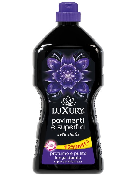 luxury detergente liquido per pavimenti - 1250ml - viola: tuttocasashop.live: pulizia e cura della casa