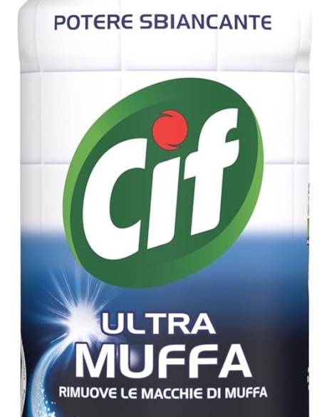 cif ultra muffa - antimuffa spray - 500ml - per muri e fughe: tuttocasashop.live: pulizia e cura della casa