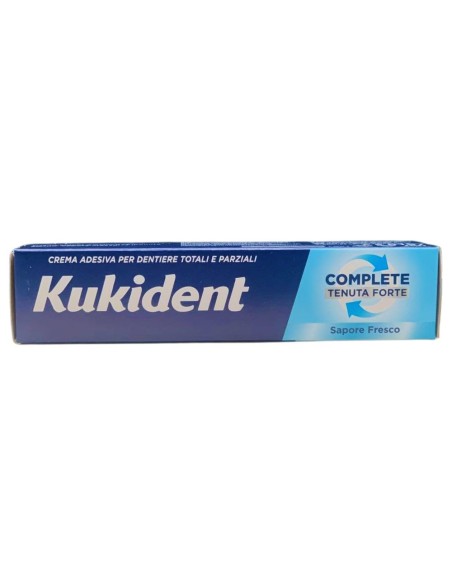 kukident plus crema adesiva - 35g - complete tenuta forte - sapore fresco: tuttocasashop.live: igiene e cura della persona