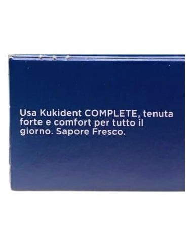 kukident plus crema adesiva - 35g - complete tenuta forte - sapore fresco: tuttocasashop.live: igiene e cura della persona