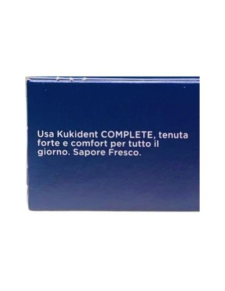 kukident plus crema adesiva - 35g - complete tenuta forte - sapore fresco: tuttocasashop.live: igiene e cura della persona