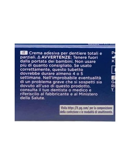 kukident plus crema adesiva - 35g - complete tenuta forte - sapore fresco: tuttocasashop.live: igiene e cura della persona