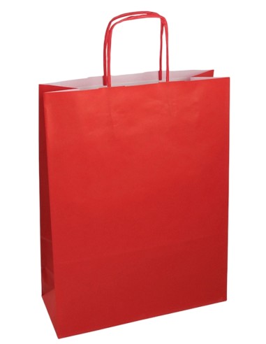 busta da regalo in carta - 44x15x35cm - rossa: tuttocasashop.live: altro - bazar