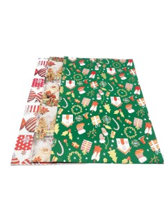 foglio di carta da regalo - 70x100 cm - fantasie natalizie assortite: tuttocasashop.live: altro - bazar