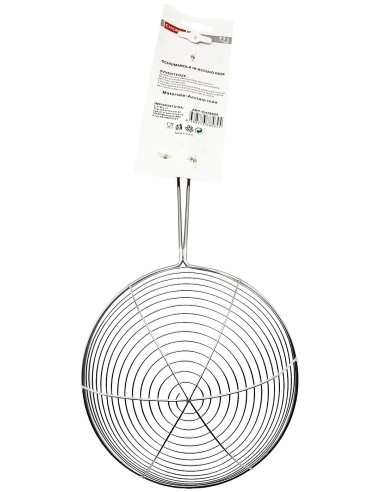 schiumarola colino in filo inox - ideale per fruttire - diametro 14cm: tuttocasashop.live: altro - bazar