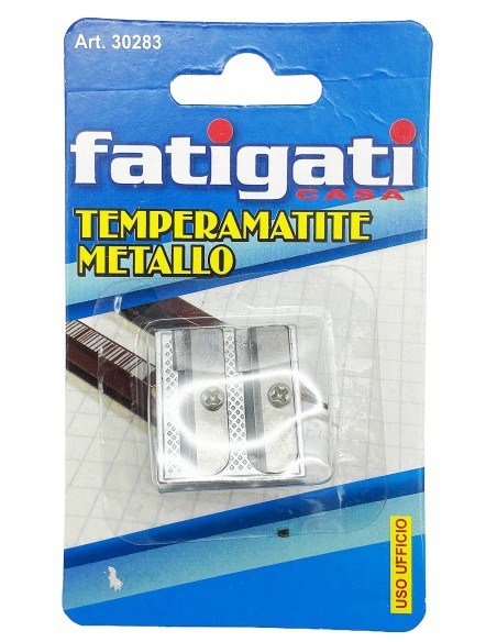 temperamatite in metallo - 2 fori: tuttocasashop.live: altro - bazar