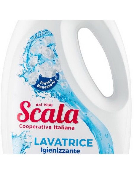 scala detersivo lavatrice liquido 1500ml - 37 lavaggi - bicarbonato: tuttocasashop.live: prodotti per bucato e tessuti