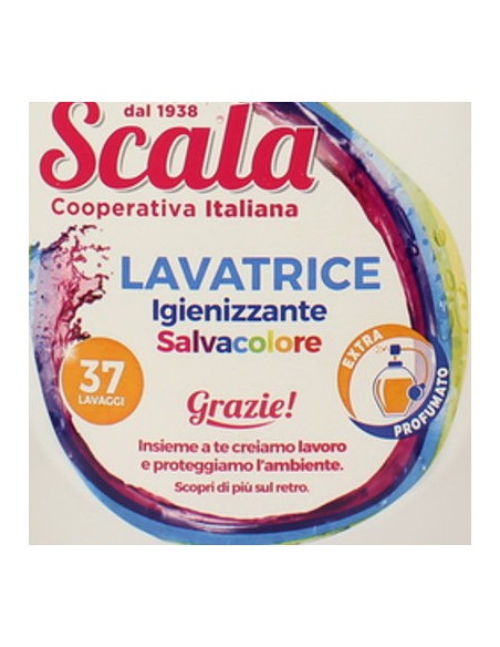 scala detersivo lavatrice liquido 1500ml - 37 lavaggi - colore: tuttocasashop.live: prodotti per bucato e tessuti