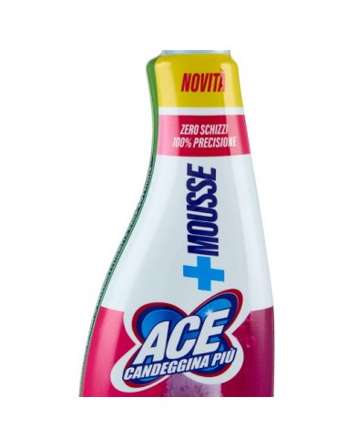 ace +mousse candeggina piu' sgrassatore casa e bucato 690ml - con erogatore: tuttocasashop.live: pulizia e cura della casa
