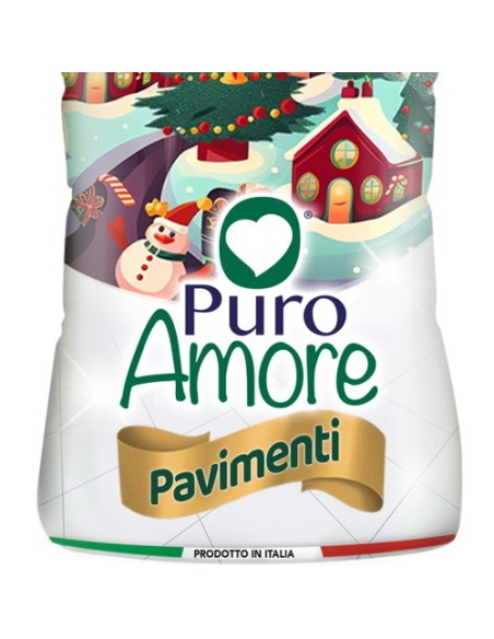 puro amore detergente per pavimenti - 1 litro - vischio e cannella: tuttocasashop.live: pulizia e cura della casa