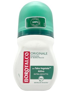 borotalco roberts deodorante roll-on - 50ml - originale - talco: tuttocasashop.live: igiene e cura della persona