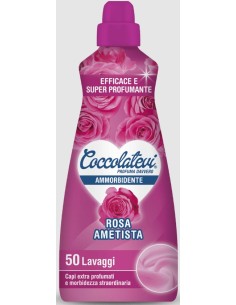 coccolatevi ammorbidente concentrato 50 lavaggi - 1250ml - rosa ametista: tuttocasashop.live: prodotti per bucato e tessuti