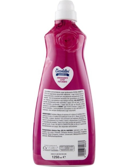 coccolatevi ammorbidente concentrato 50 lavaggi - 1250ml - rosa ametista: tuttocasashop.live: prodotti per bucato e tessuti