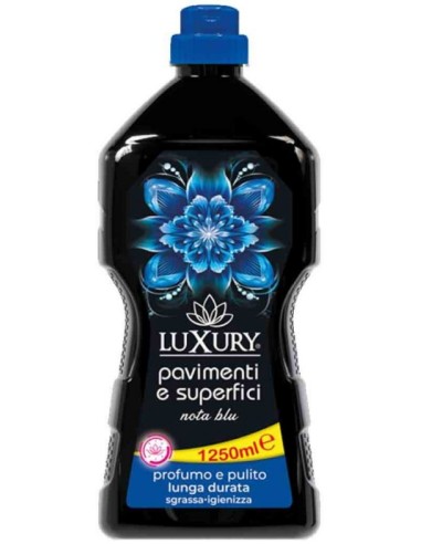 luxury detergente liquido per pavimenti - 1250ml - nota blu: tuttocasashop.live: pulizia e cura della casa