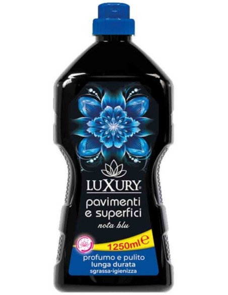 luxury detergente liquido per pavimenti - 1250ml - nota blu: tuttocasashop.live: pulizia e cura della casa
