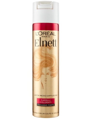 l'oreal elnett lacca per capelli spray - 250ml - fissaggio forte: tuttocasashop.live: igiene e cura della persona