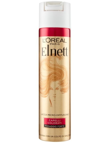 l'oreal elnett lacca per capelli spray - 250ml - fissaggio forte: tuttocasashop.live: igiene e cura della persona