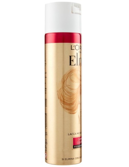 l'oreal elnett lacca per capelli spray - 250ml - fissaggio forte: tuttocasashop.live: igiene e cura della persona