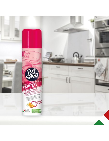 pulisvelt smacchiatore spray schiuma per tappeti e moquet 300ml: tuttocasashop.live: prodotti per bucato e tessuti