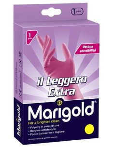 marigold il leggero extra - guanti 1 paio - taglia l 8.5 grande: tuttocasashop.live: pulizia e cura della casa