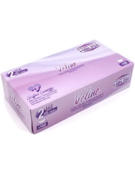 perfect house veline - 100 fazzoletti doppio velo in scatola dispenser: tuttocasashop.live: carta & monouso