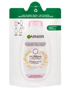 garnier shampoo - ecoricarica 250ml - delicato al latte d'avena: tuttocasashop.live: igiene e cura della persona