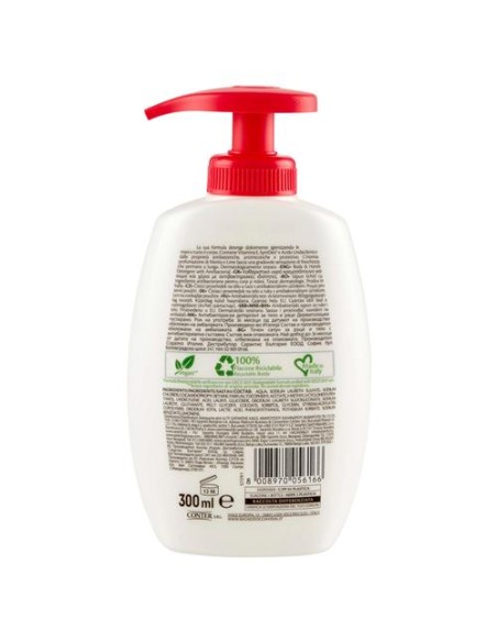 vidal sapone liquido - 300ml - con erogatore - antibatterico: tuttocasashop.live: igiene e cura della persona