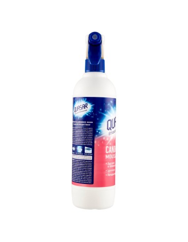 quasar detergente spray - 580ml - sgrassatore mousse con candeggina: tuttocasashop.live: pulizia e cura della casa