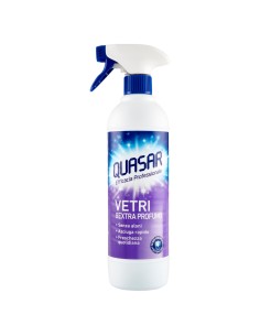 quasar detergente spray - 580ml - vetri profumato: tuttocasashop.live: pulizia e cura della casa