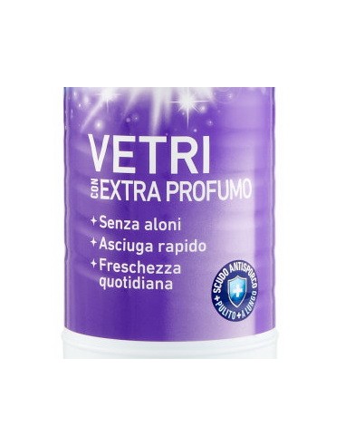quasar detergente spray - 580ml - vetri profumato: tuttocasashop.live: pulizia e cura della casa