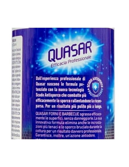 quasar detergente spray - 580ml - forni e barbecue: tuttocasashop.live: pulizia e cura della casa