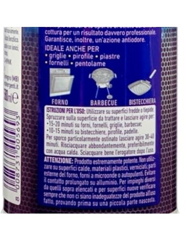 quasar detergente spray - 580ml - forni e barbecue: tuttocasashop.live: pulizia e cura della casa