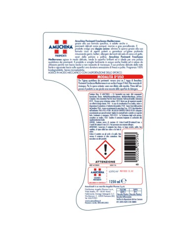 amuchina liquido pavimenti - 1500ml - superfici delicate - igienizzante: tuttocasashop.live: pulizia e cura della casa