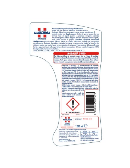 amuchina liquido pavimenti - 1500ml - superfici delicate - igienizzante: tuttocasashop.live: pulizia e cura della casa
