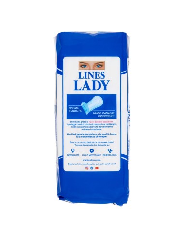 lines lady assorbenti ingienici anatomici - 9 pezzi: tuttocasashop.live: igiene e cura della persona
