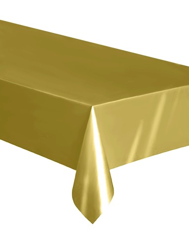 tovaglia parti in tessuto tnt - 137 x 180 cm - colore oro: tuttocasashop.live: carta & monouso