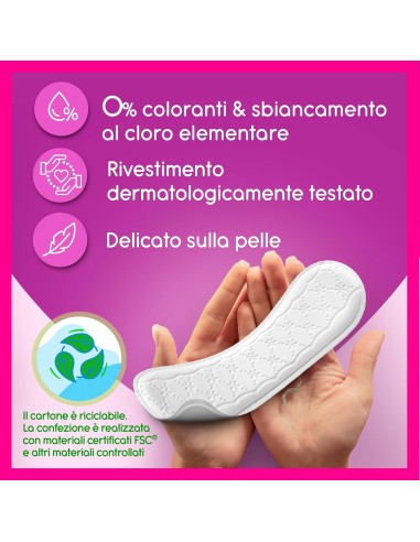 carefree plus long assorbenti proteggi slip - 24 pezzi - odour control: tuttocasashop.live: igiene e cura della persona
