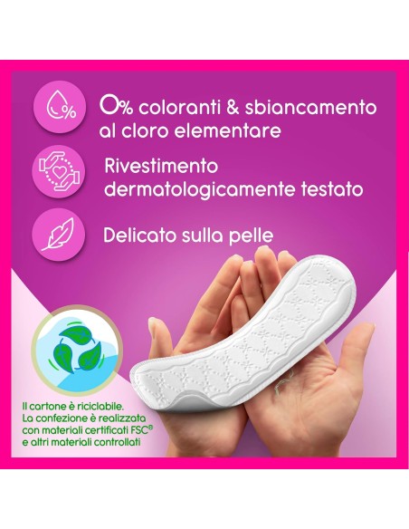 carefree plus long assorbenti proteggi slip - 24 pezzi - odour control: tuttocasashop.live: igiene e cura della persona