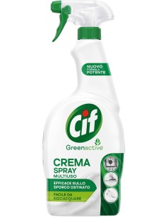 cif crema spray multiuso - 650ml - sporco ostinato - risciacquo facile: tuttocasashop.live: pulizia e cura della casa