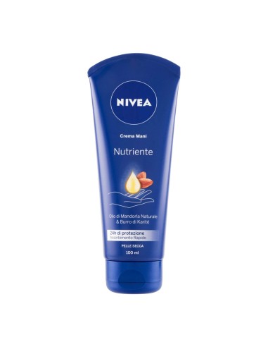 nivea crema mani nutriente 100ml - 24h di protezione - pelle secca: tuttocasashop.live: igiene e cura della persona